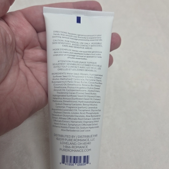 NEW HeLi  PR Lavender & Chamomile Massage Lotion - 4 fl oz - Picture 3 of 5